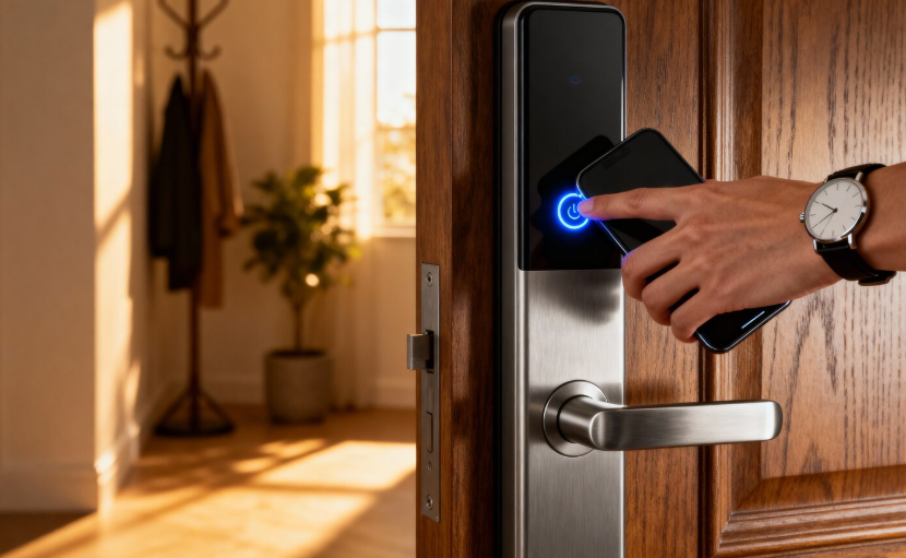Fechadura Eletrônica: Por que esse item de R$ 500 valoriza tanto o seu aluguel?